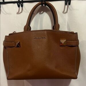 Michael Kors Tan Satchel Bag